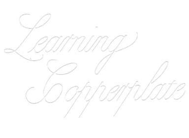 learning copperplate
